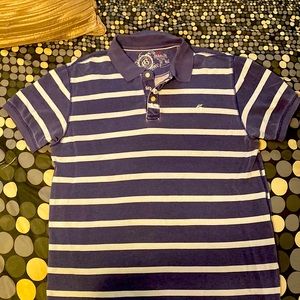 Gap blue and gray polo